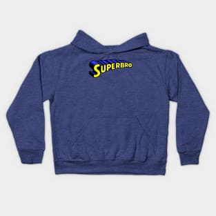 The Best Superhero Gift For Brother Kids Hoodie